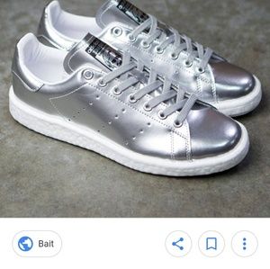 Sam Smith Silver Adidas Sneakers
